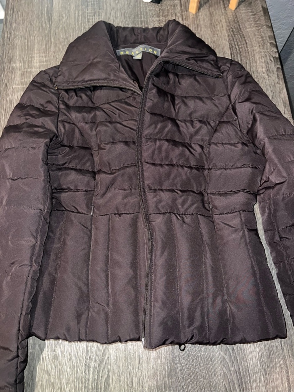 Women’s Brown Quilted Puffer Jacket